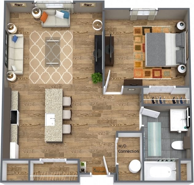 Suite A Floorplan